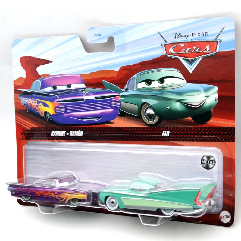 Amazon | MATTEL Disney-PIXAR CARS 2pack- RAMONE & FLO